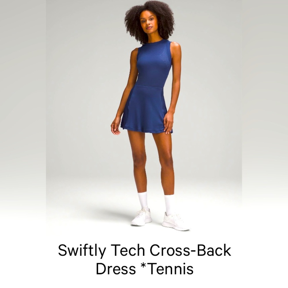 Lululemon Swiftly Tech Cross-Back Tennis Dress
